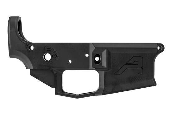 Aero Precision M4E1 AR Lower Receiver features an easy to load flared magwell